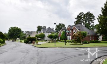 Polo Golf and Country Club subdivision in the The Polo Fields neighborhood of Cumming, GA