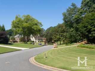Polo Golf and Country Club subdivision in the The Polo Fields neighborhood of Cumming, GA