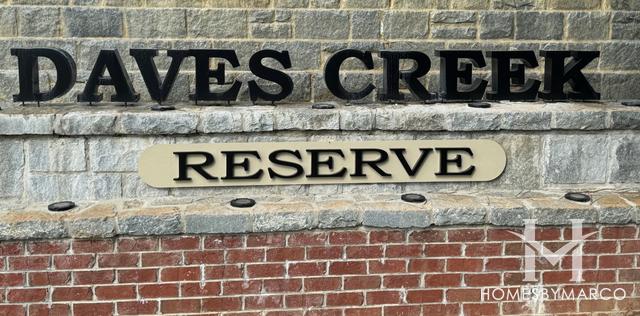 Photos of Daves Creek Reserve subdivision in Cumming, GA