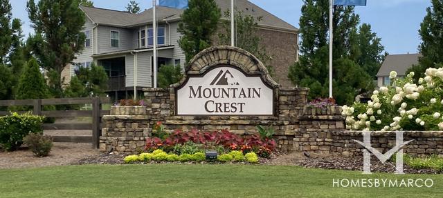 Photos of Mountain Crest subdivision in Cumming, GA