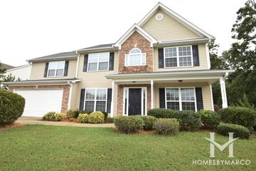 Montclair subdivision in Cumming, GA