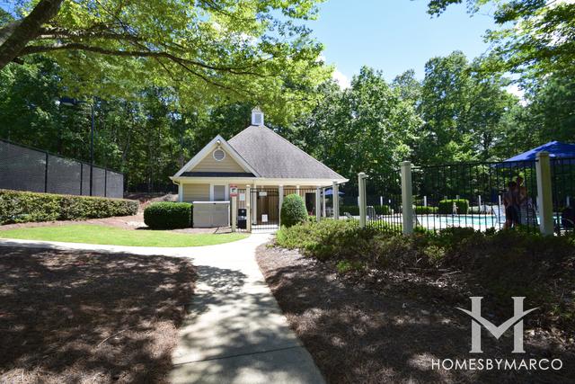 Miramont at Berkeley Lake subdivision in Berkeley Lake, GA