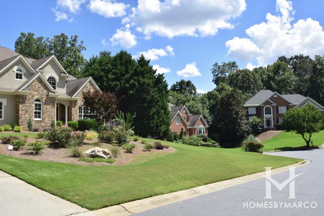 Miramont at Berkeley Lake subdivision in Berkeley Lake, GA