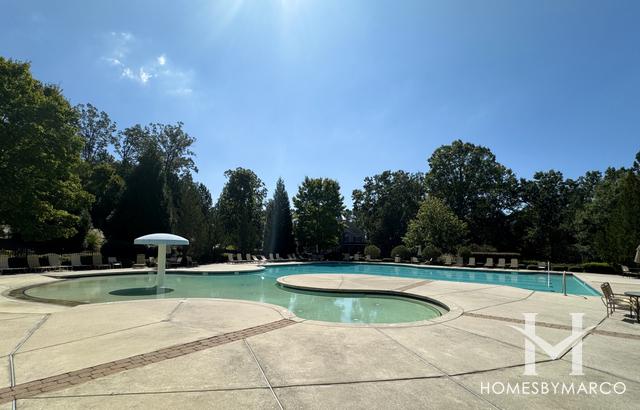 St Michaels Bay subdivision in Cumming, GA