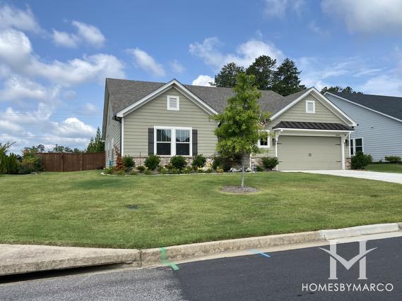 Westhaven subdivision in Cumming, GA