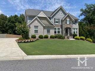 Barrett Landing subdivision in Cumming, GA