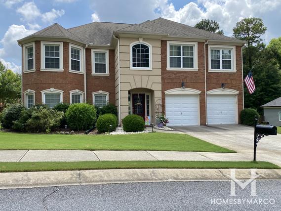 Forest Brooke subdivision in Cumming, GA