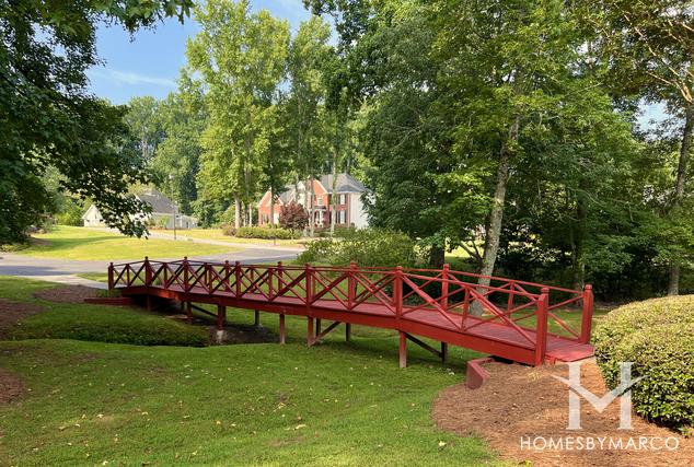 Brighton Lake subdivision in Cumming, GA
