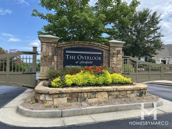 Photos of The Overlook at Litchfield subdivision in Roswell, GA