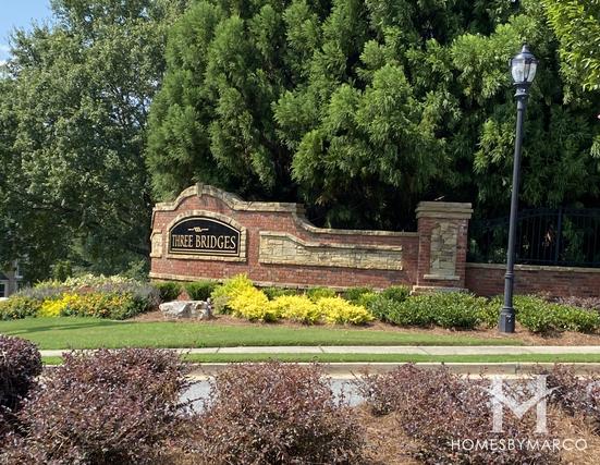 Photos of Three Bridges subdivision in Suwanee, GA