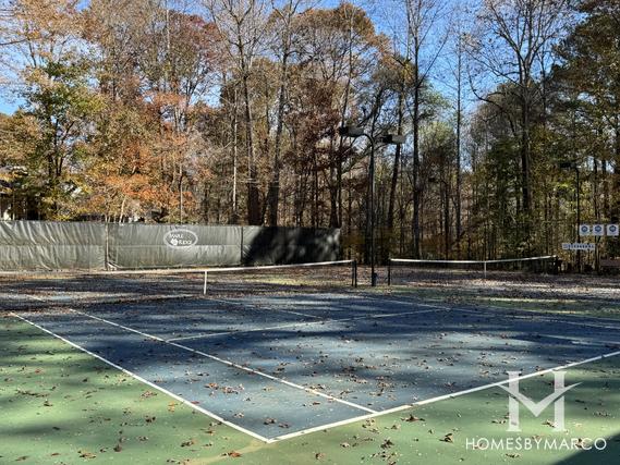 Maple Ridge subdivision in Suwanee, GA