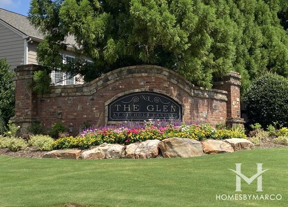 Photos of The Glen at Nichols Landing subdivision in Suwanee, GA