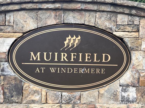Photos of Muirfield at Windermere subdivision in Cumming, GA