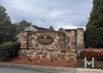 Muirfield at Windermere subdivision in the Windermere neighborhood of Cumming, GA