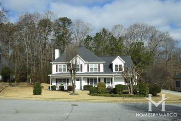 Magnolia Place subdivision in Lawrenceville, GA