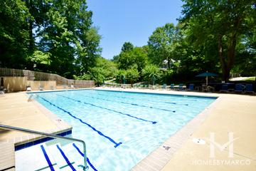 Channings Lake subdivision in Lawrenceville, GA