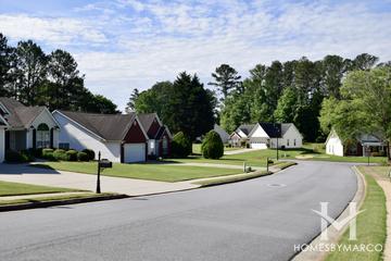 Sterling Ridge subdivision in Lawrenceville, GA