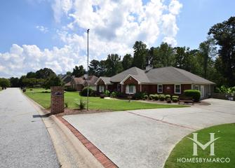 Matthews Park subdivision in Snellville, GA