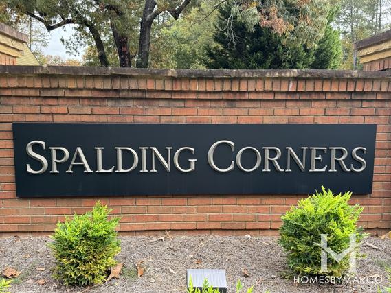 Photos of Spalding Corners subdivision in Peachtree Corners, GA