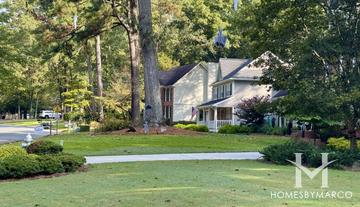 North River Crossing subdivision in Peachtree Corners, GA