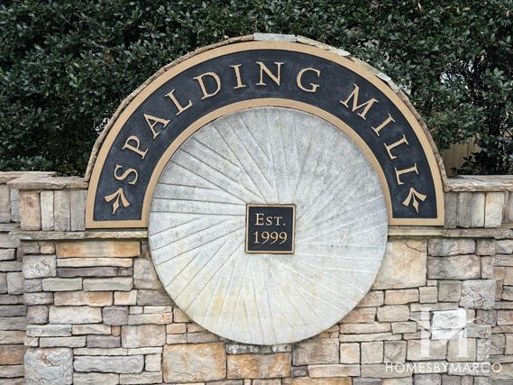 Photos of Spalding Mill subdivision in Peachtree Corners, GA