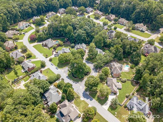 Springside at Neely subdivision in Peachtree Corners, GA