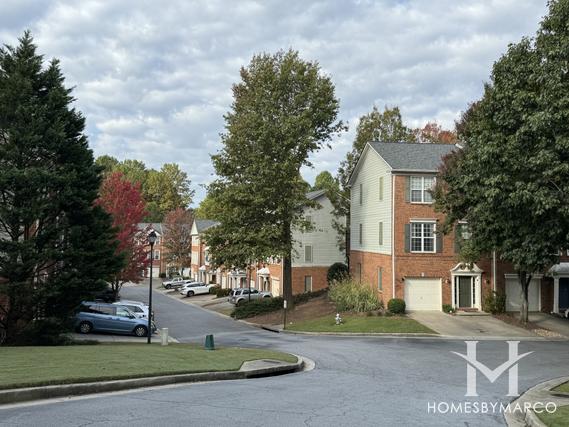 The Views at Peachtree Corners subdivision in Peachtree Corners, GA