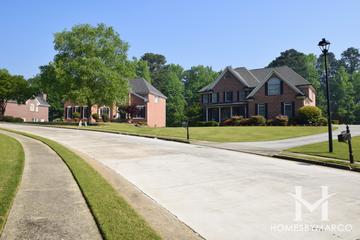 Ewing Estates subdivision in Dacula, GA