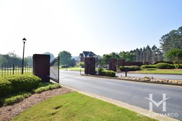 Ewing Estates subdivision in Dacula, GA