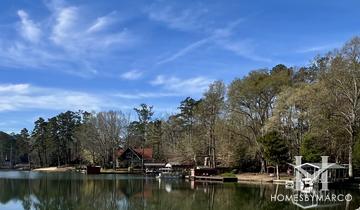 Berkeley Lake Estates subdivision in Berkeley Lake, GA