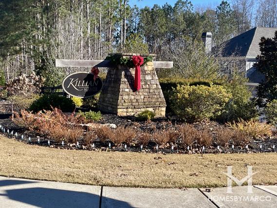 Photos of Killian Manor subdivision in Milton, GA
