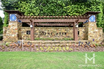 Bentwater subdivision in the Bentwater neighborhood of Acworth, GA