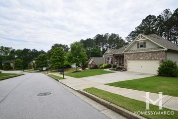 Winding Creek at Bentwater subdivision in the Bentwater neighborhood of Acworth, GA