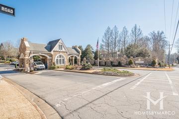 The Manor Golf and Country Club subdivision in Milton, GA