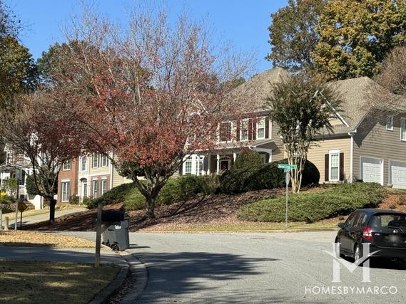 Walnut Grove at Richland subdivision in the Richland neighborhood of Suwanee, GA