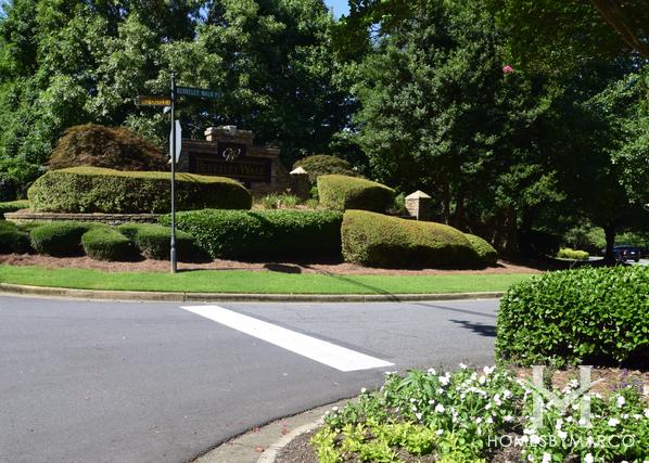 Berkeley Walk subdivision in Berkeley Lake, GA
