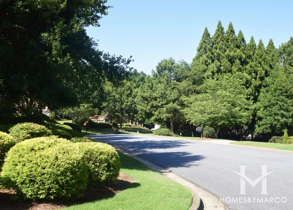 Berkeley Walk subdivision in Berkeley Lake, GA