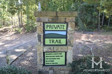 The Glens at Mountain Brook subdivision in Woodstock, GA