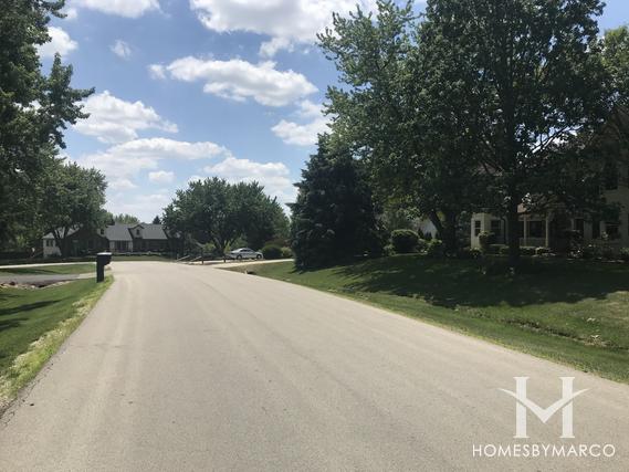 Kylemore subdivision in Homer Glen, IL