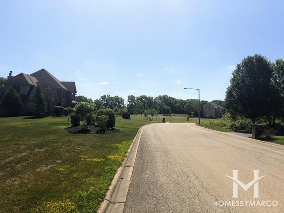 Ravine Woods subdivision in Yorkville, IL