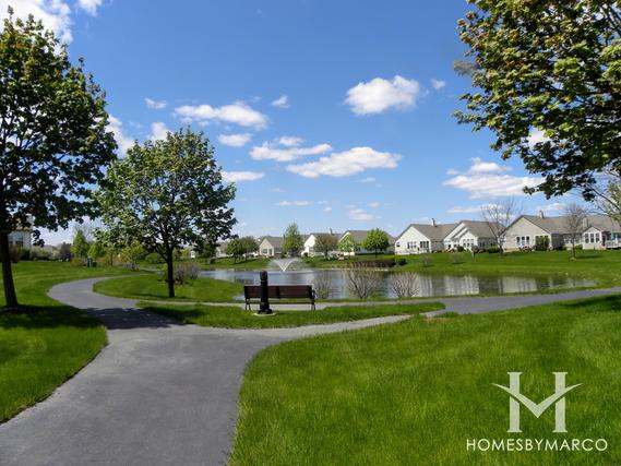 Manchester Lakes Club subdivision in Algonquin, IL