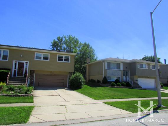 Brementowne subdivision in Tinley Park, IL