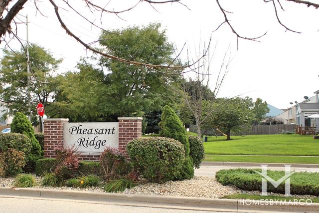 Pheasant Ridge subdivision in Plainfield, IL