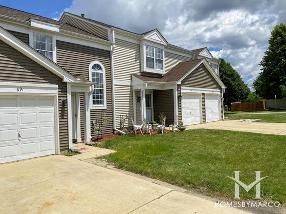 Liberty Square subdivision in Hanover Park, IL