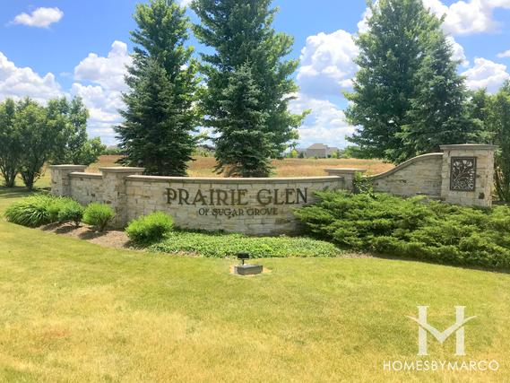 Prairie Glen subdivision in Sugar Grove, IL