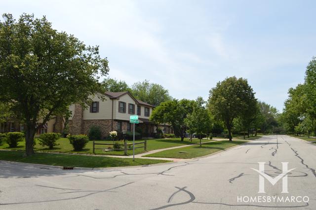 Deer Creek subdivision in Downers Grove, IL