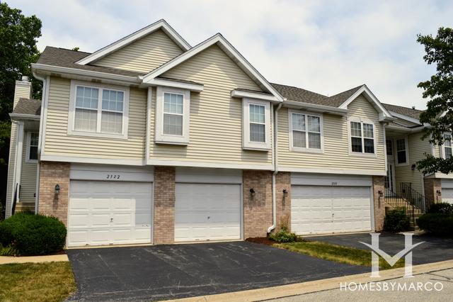 Chasewood subdivision in Downers Grove, IL