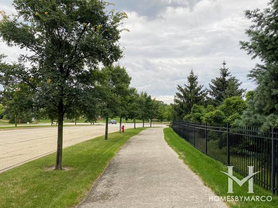 Meadow Ridge subdivision in Northbrook, IL