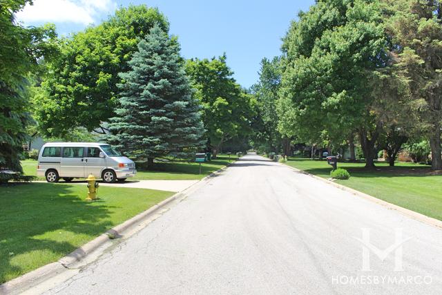 Timber Lane Estates subdivision in Libertyville, IL