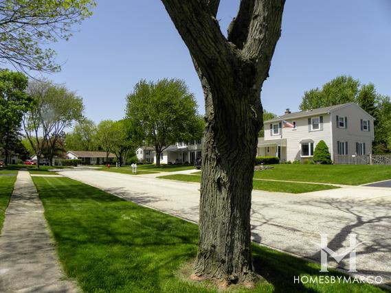 Huntington Hills subdivision in Algonquin, IL